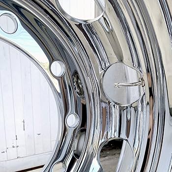 チャイナ製 メッキ 大型トラック ホイール 10穴 2個セット 2025